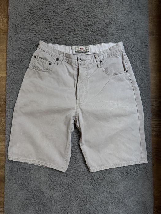 Krótkie spodenki beżowe levis eleganckie rozmiar S W33 L9