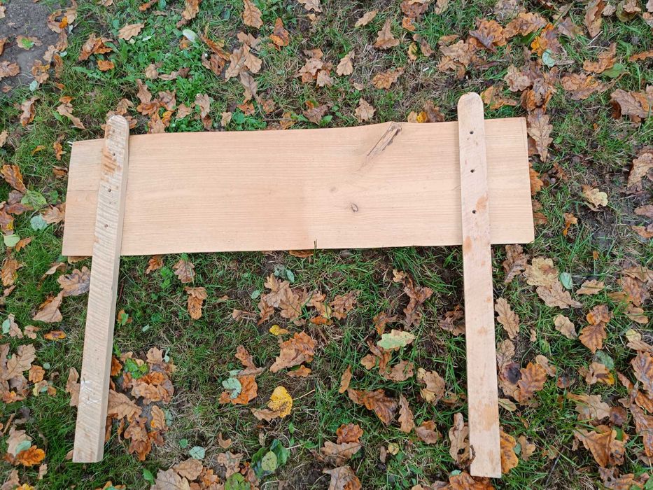 Drewniany kierunkowskaz  stojak 120 cm tablica informacyjna rustykalna