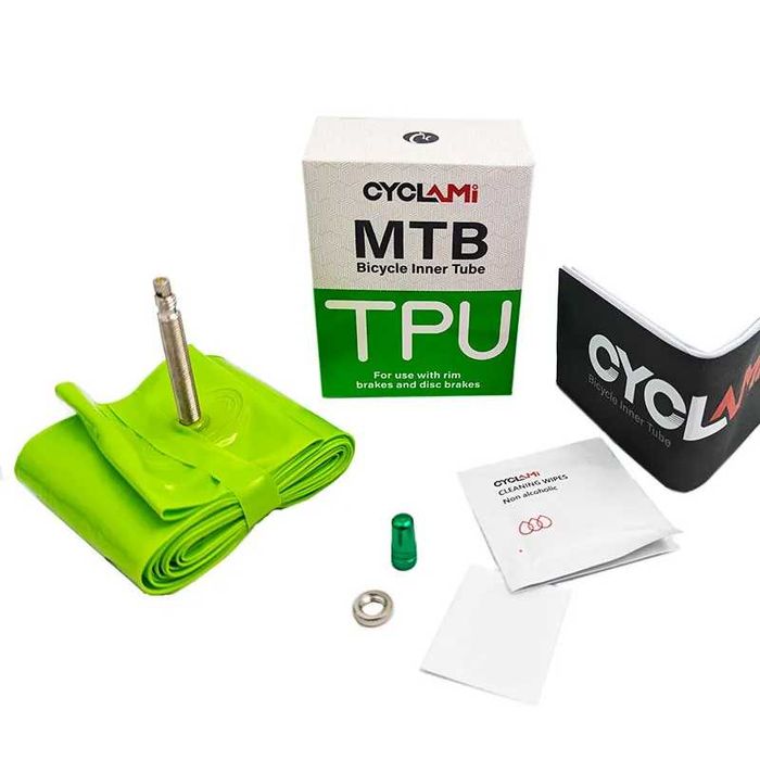 Камeра TPU MTB 27.5" - Cyclami Ultralight FV 1.9-2.5" (48-60 mm) TPU 65g