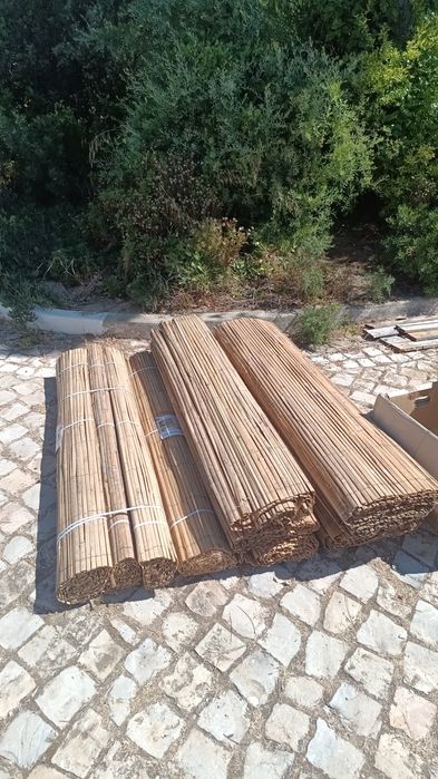 Vedação de cana 1.5m x 3m