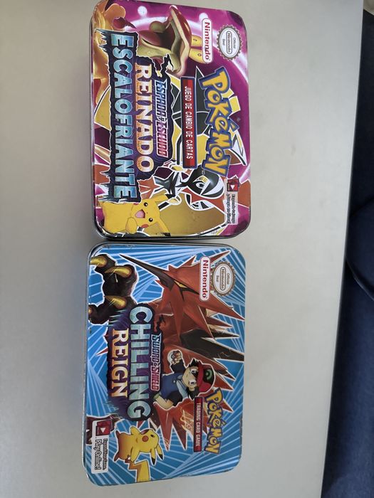 Caixa para guardar cromos