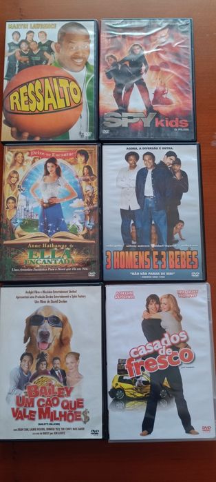 DVD's originais alguns ainda plastificados