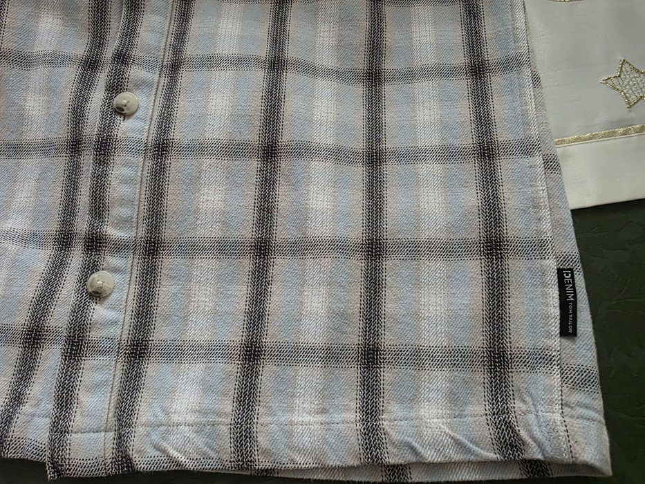 Сорочка Tom Tailor Denim,органічна бавовна ,щільна,розмір L.