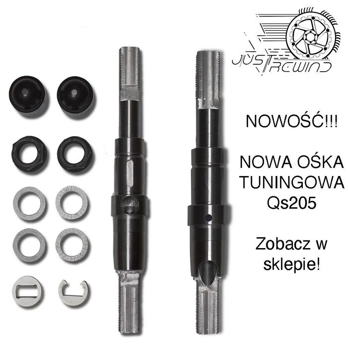 Tuning przewijanie chłodzenie olejem Qs 205 Qs273 Mxus 3k turbo surron