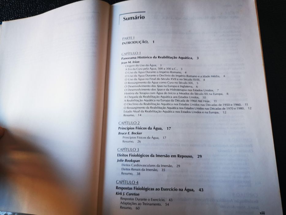 Livro Reabilitação Aquática