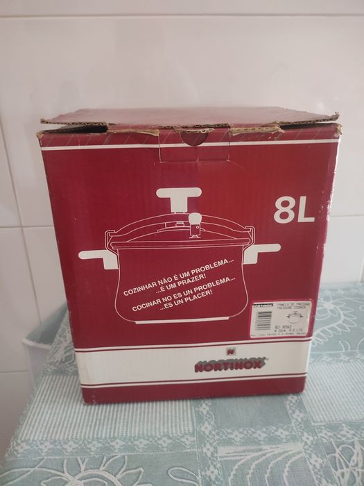 Panela de pressão 8 litros