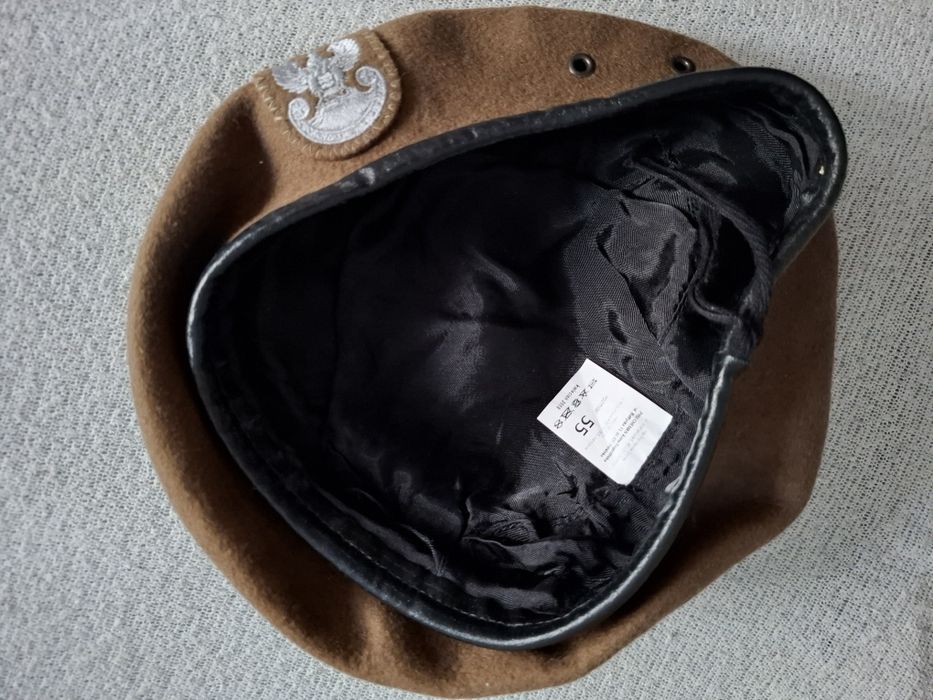 Beret Oliwkowy WOT/MON rozmiar 55 nowy.