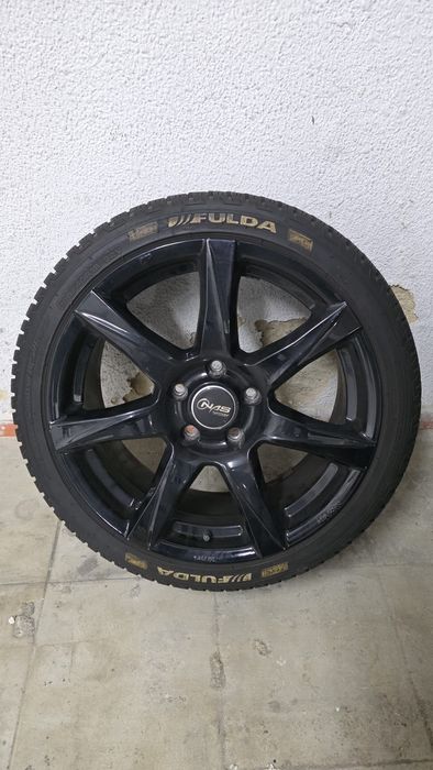 Jantes Especiais 16" ASW Pretas Pretas Gloss c/ Pneus Fulda
