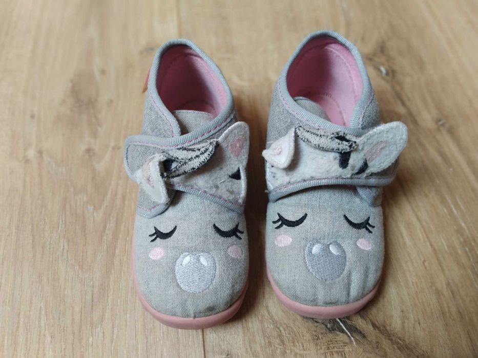 Buty buciki pantofle do przedszkola Befado na rzep 23, wkładka ok 14,5 cm