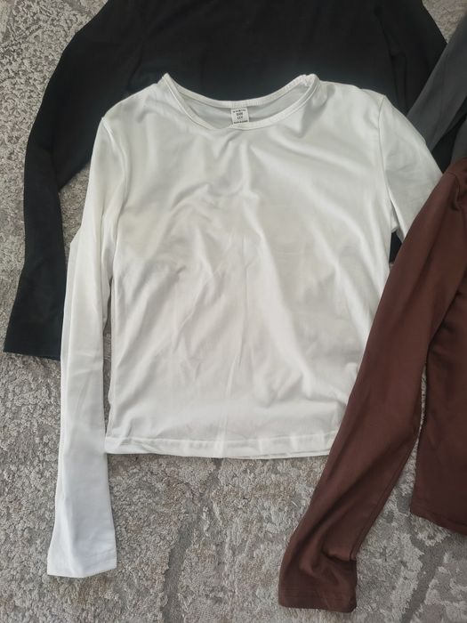 SHEIN 11Y  4x bluzka  cienka długo rękaw