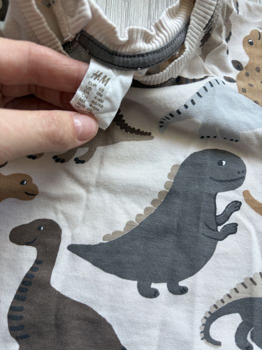 Komplet dinozaury H&M