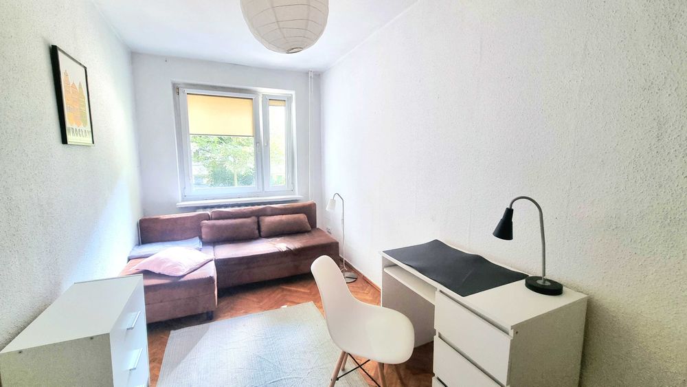 Duży pokój Jednoosobowy. Winogrady Pod Lipami. Niska kaucja!