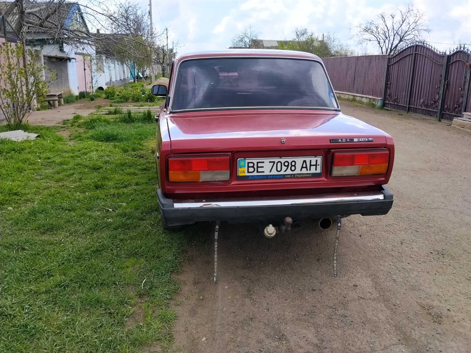 Ваз 2107 на ходу