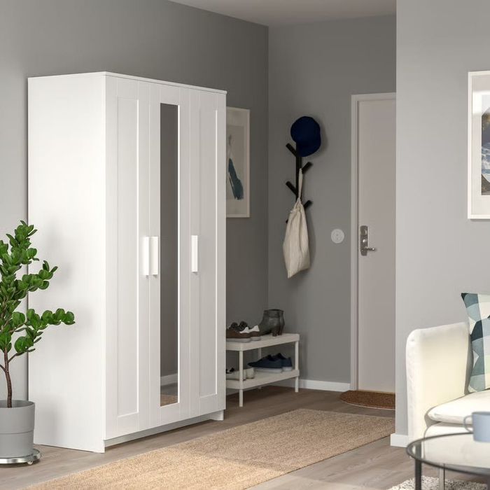 Armario IKEA con 3 puertas, blanco, 117x50x190 cm