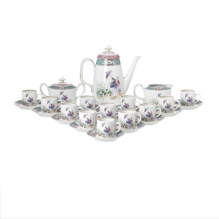Porcelana - Serviço de café Dama de parasol - Vista Alegre