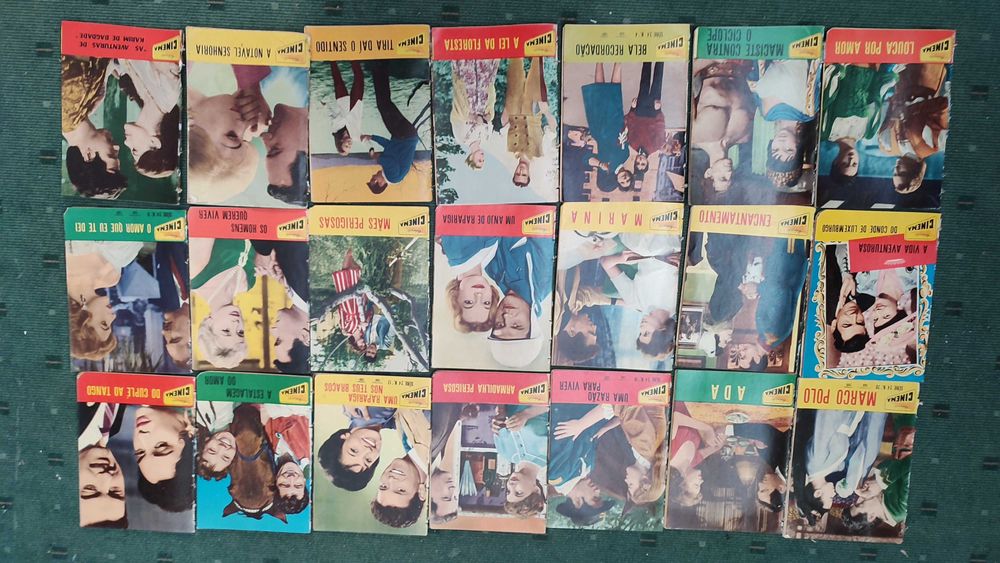 Lote 40 Revistas Coleção Cinema