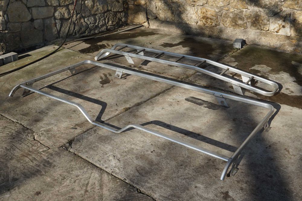 Kamper bagażnik dachowy drabinka aluminiowa do przyczepy kempingowej