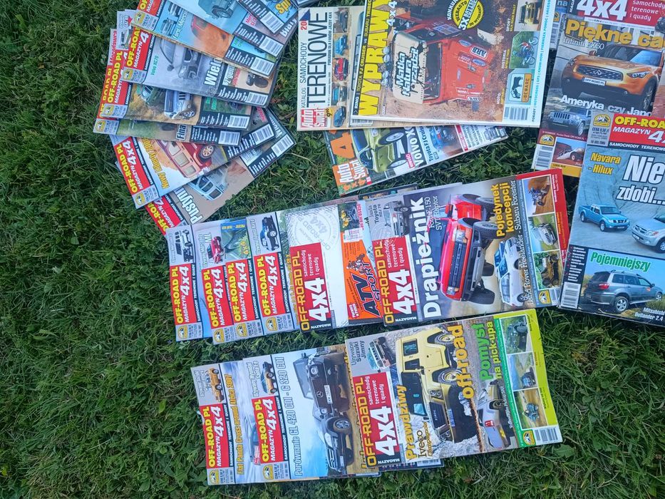 Offroad 4x4  czasopisma o terenówkach  38 sztuk