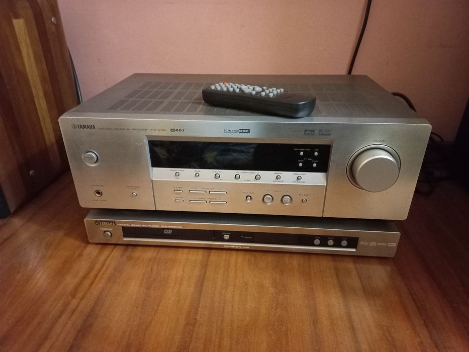 Av receiver Yamaha HTR-5730, DVD player Yamaha DVD-S559MK2