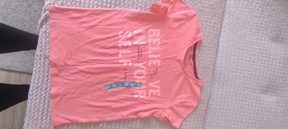 Nowe t-shirty dla dziewczynki rozmiar 146-152