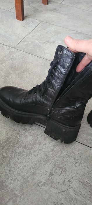 Damskie buty skórzane