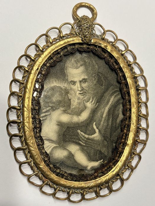 Lindissimo antigo registo “S. Felix de Cantalicio” com o menino
