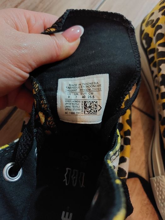 Damskie trampki converse 42 obuwie sportowe oryginalne tenisówki