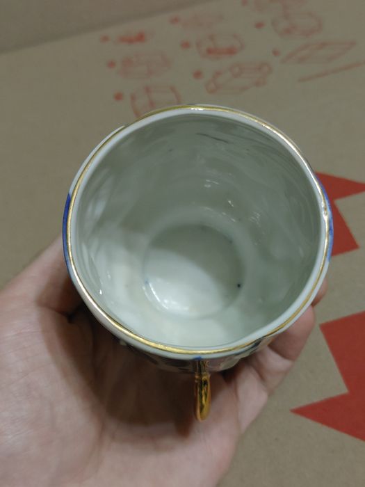 Ваза Карась Трегубова Коростень фарфор СССР Ваза порцелянова Коростень