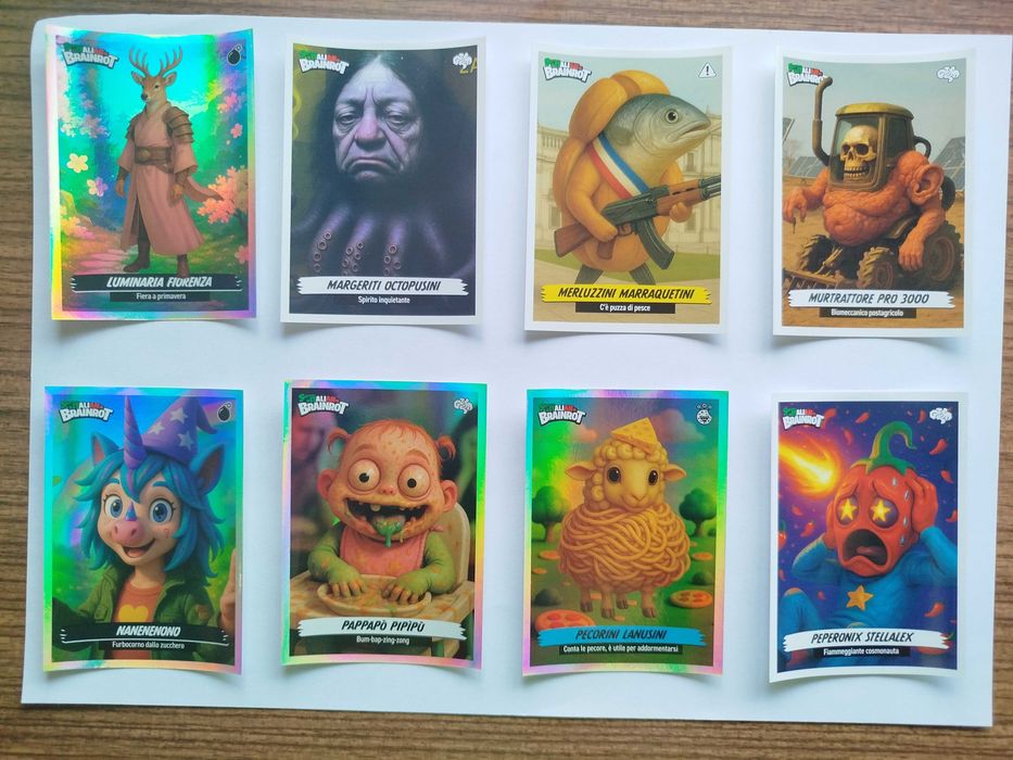 Cromos Skifidol Italian Brainrot Panini