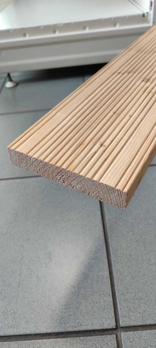 Deska tarasowa modrzew kanadyjski 26mmx140mm.
