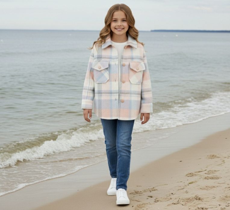 Дитяча тепла сорочка на дівчину 5-6років