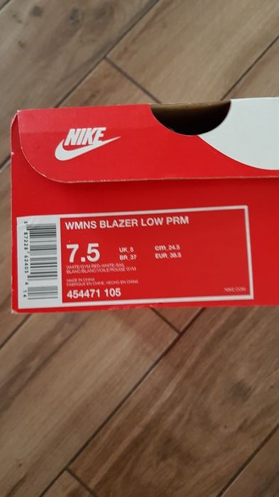 Buty Nike Womens Blazer low prm roz.38,5 dlugosc wkladki 25cm 100%Oryg