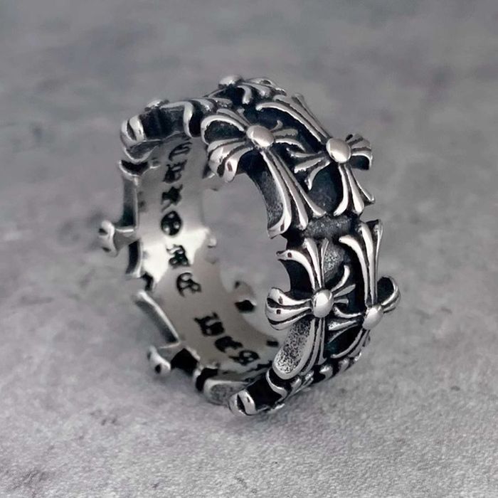 Кольцо Хром Хартс | Chrome Hearts Ring fashion sk8 рэп опиум архив