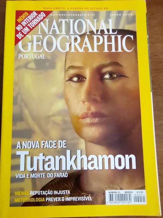 National Geographic : Portugal/4 revistas de história. Novas. 2€ cada