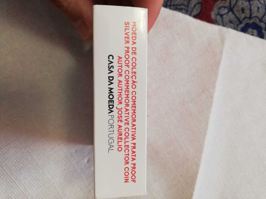 Moeda Prata Proof 45.° Aniversário Do 25 De Abril