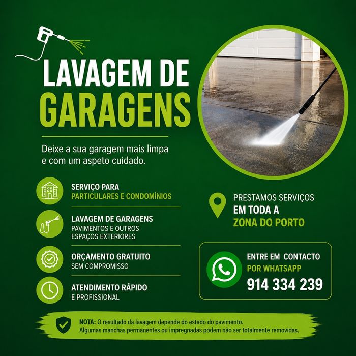 Serviços - Pinturas / Lavagens / Limpezas terrenos