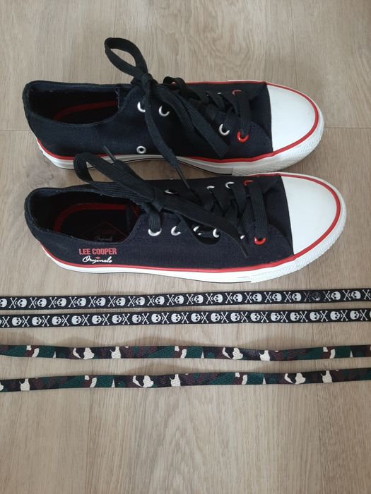 Czarne trampki Lee Cooper 38