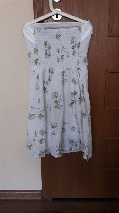 Sukienki w kwiaty xs/s letnie maxi i midi