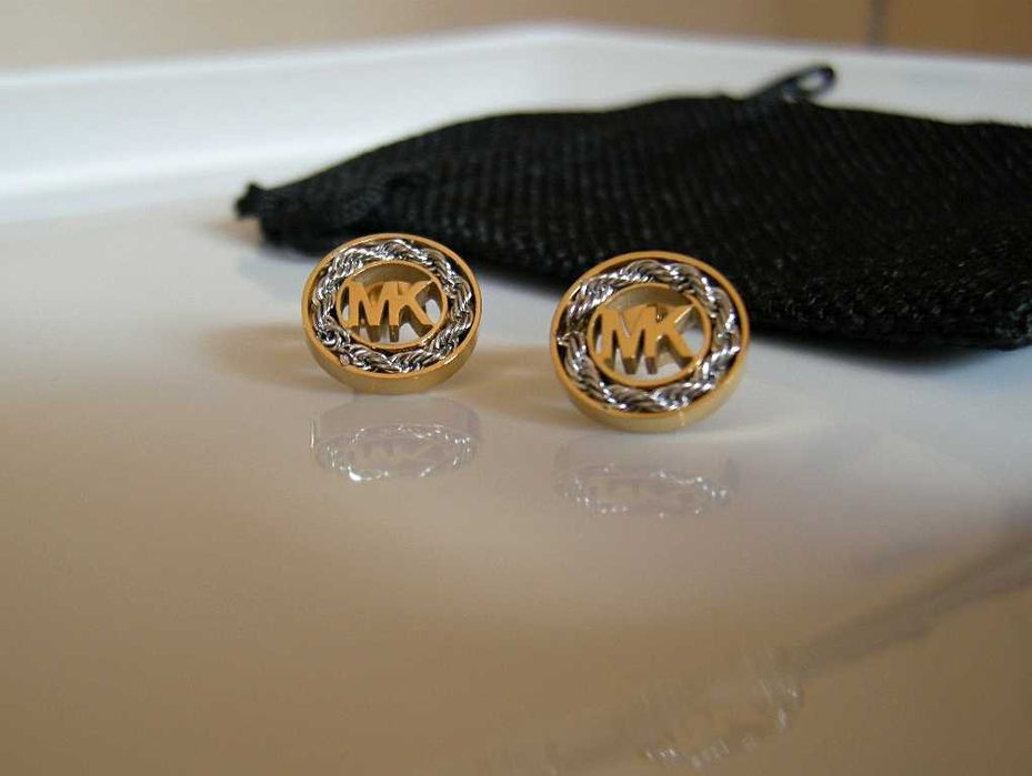 Michael Kors kolczyki logo