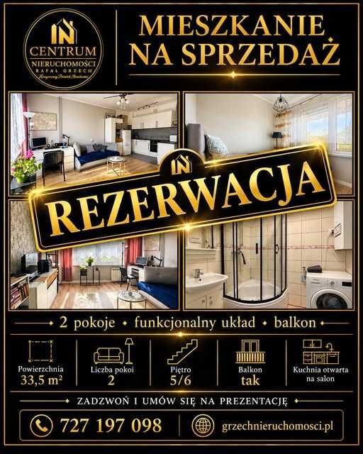 Mieszkanie gotowe do wprowadzenia | wyposażenie w cenie | 2 pokoje | centrum