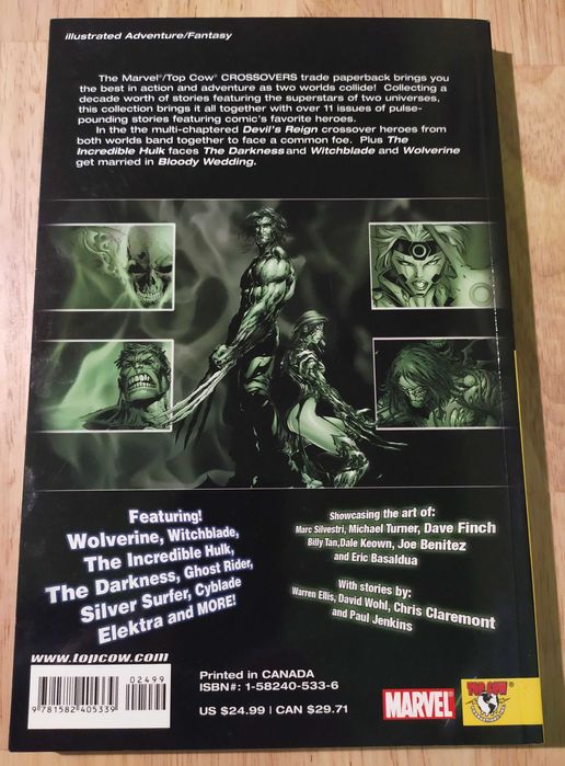 Marvel Comics / Top Cow Crossovers v1 TPB [Image Comics] UNIKAT P