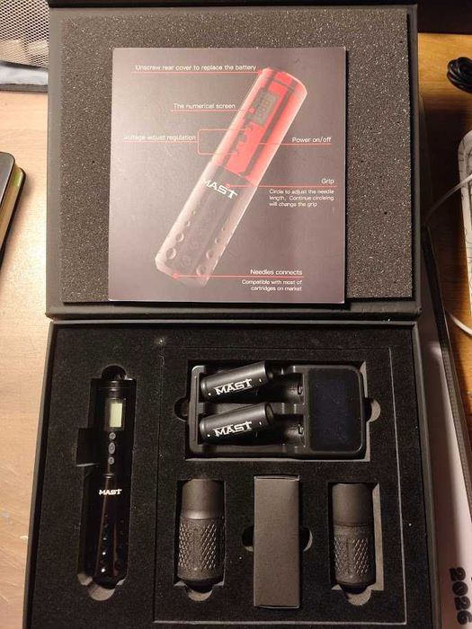 Máquina de tatuagem sem fio Dragonhawk Mast Lancer