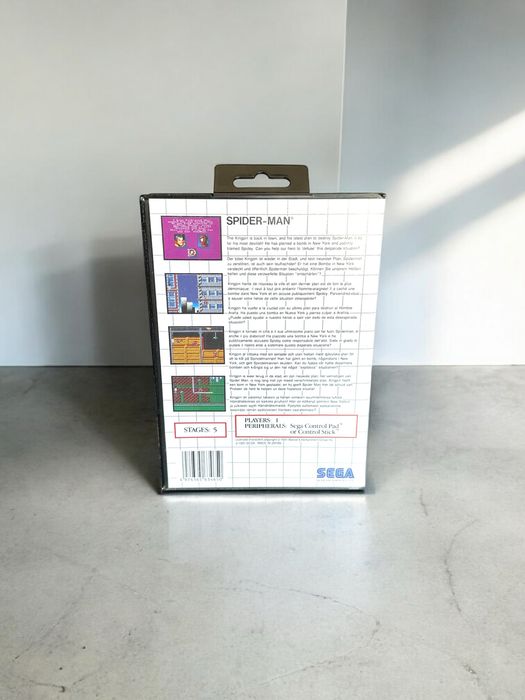 Sega Master System Spider-Man Game