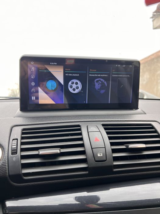 Radio BMW E81 E82 E87 E88 carplay android auto 8 CORE