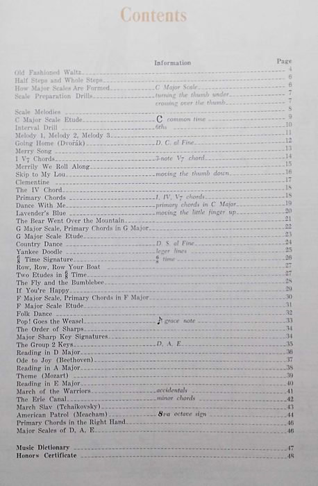 James Bastien. Piano Lessons. Level 2. Inclui portes