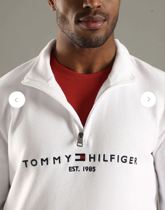 Світшот від Tommy Hildiger із коміром-блискавкою  у M розмірі