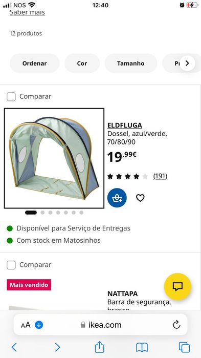 Cama criança extensível