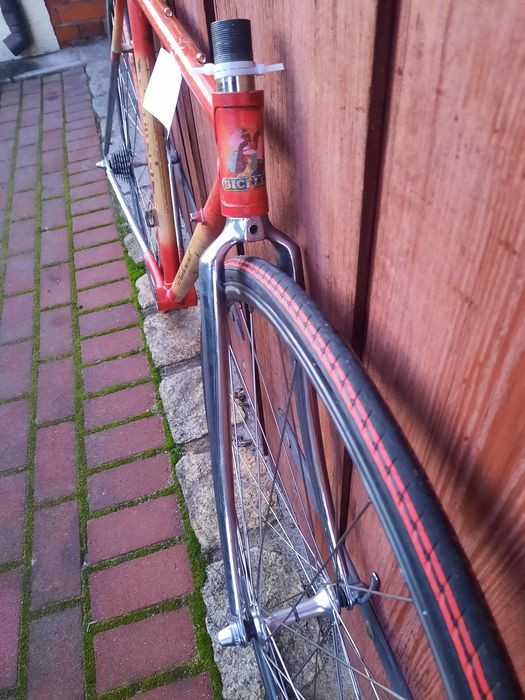 MAŁA rama szosowa BICELLI columbus 46cm CC kolarzówka stal cz2