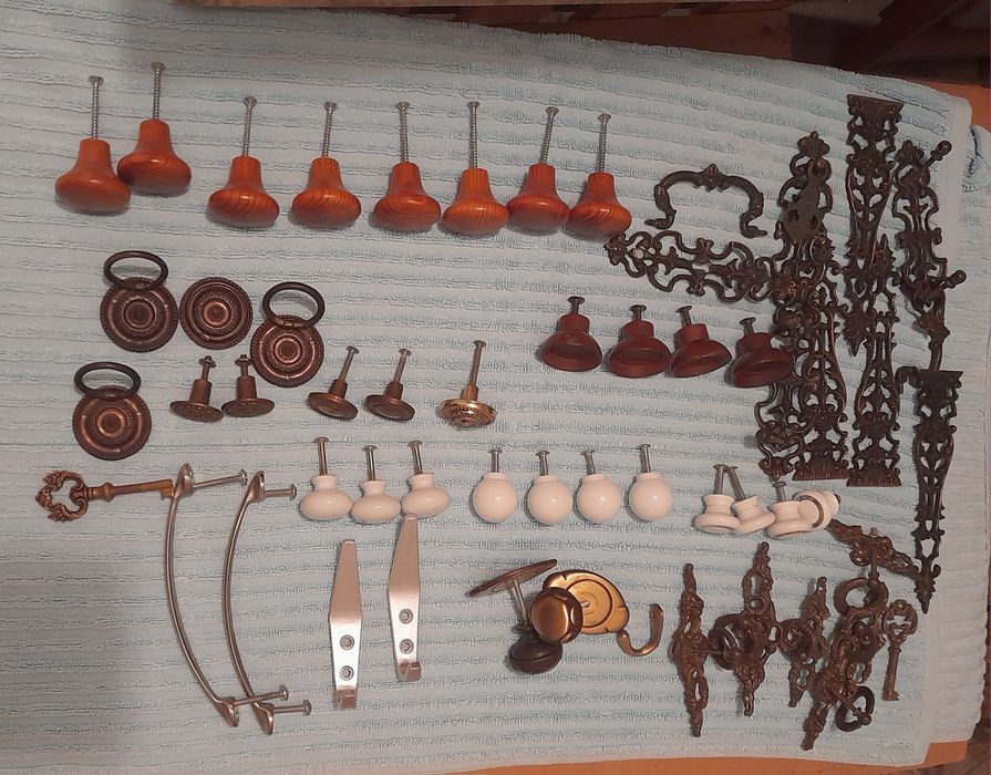 Puxadores ceramica e outros