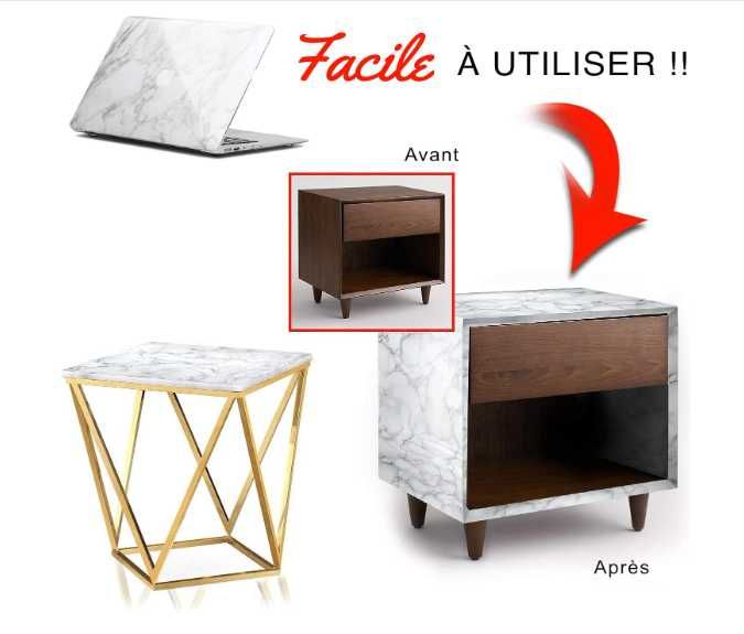 Tapeta samoprzylepna biały marmuru okleina Winylowa zmywalna  Nr.EO81